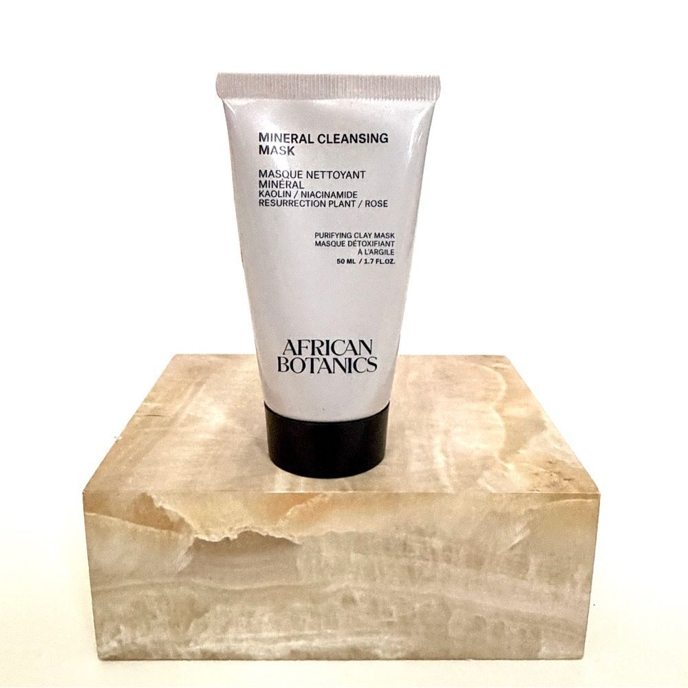 African Botanics Mineral Cleansing Mask 1.7 fl oz | Clinical Detox Treatment